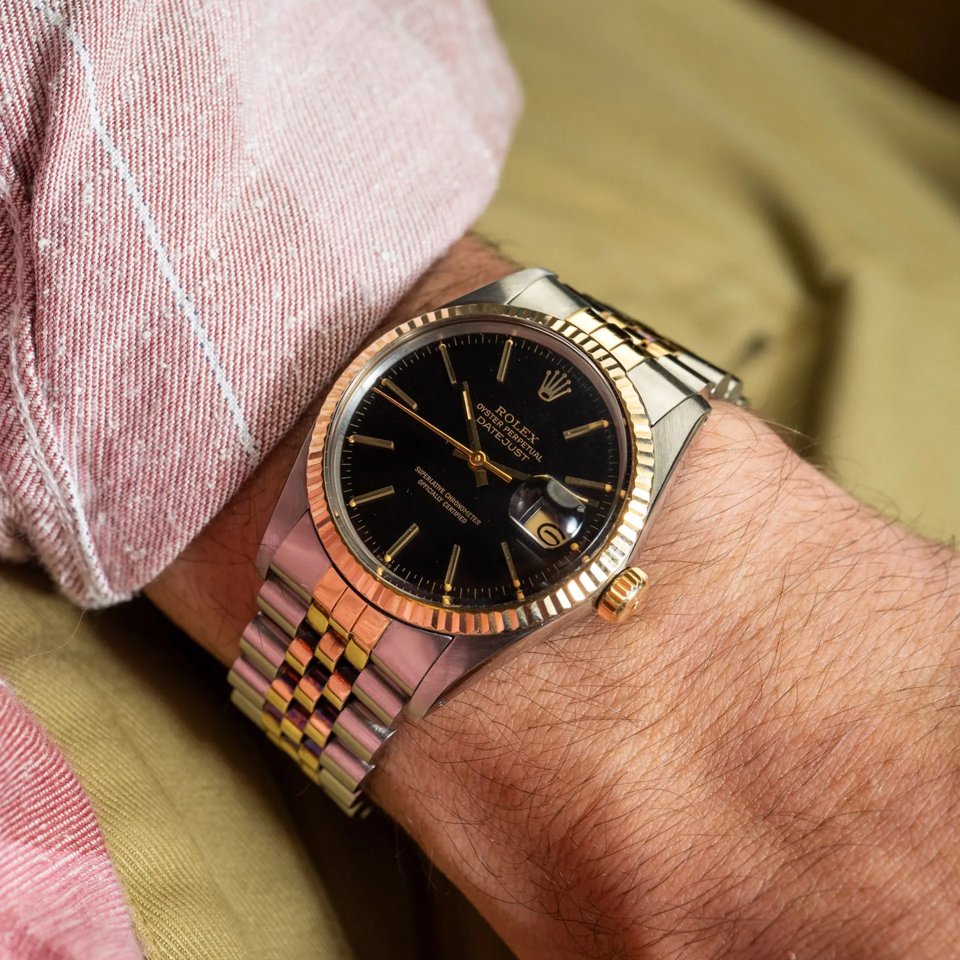 Datejust 16013 Or et Acier "Bi-Ton" – 1981