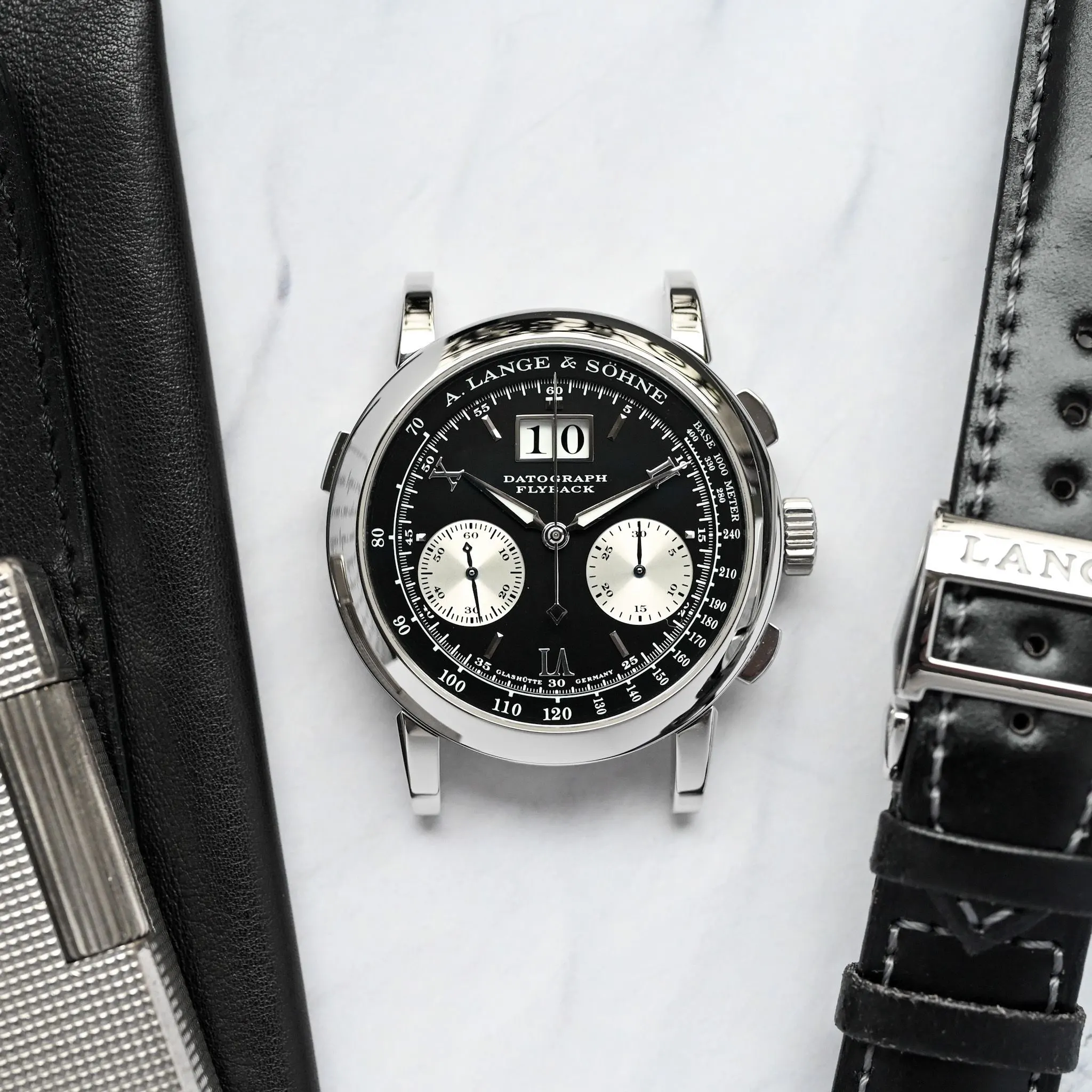 Datograph 403.035F Leather  – 2000