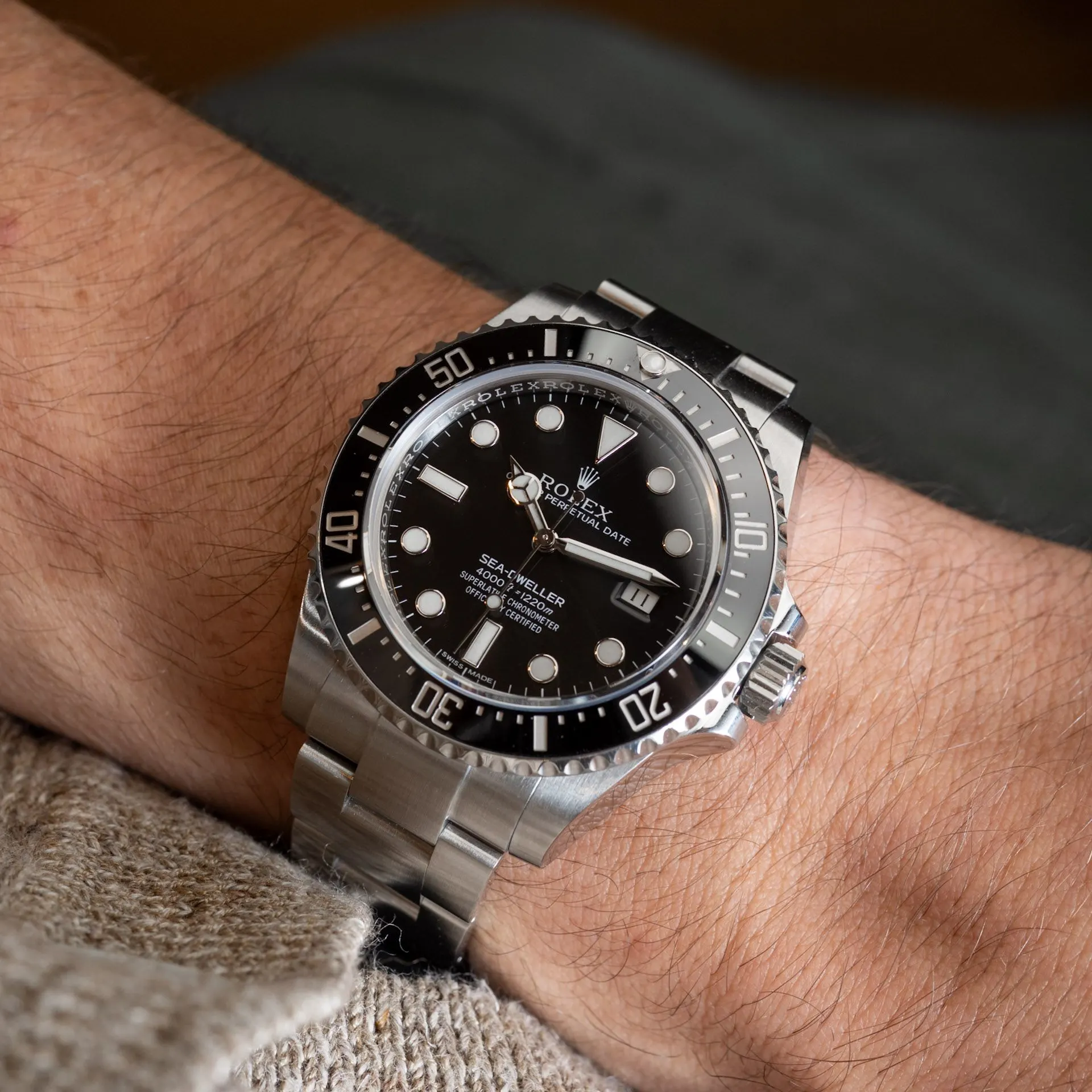 Sea-Dweller 116600 Acier "SD4000" – 2017