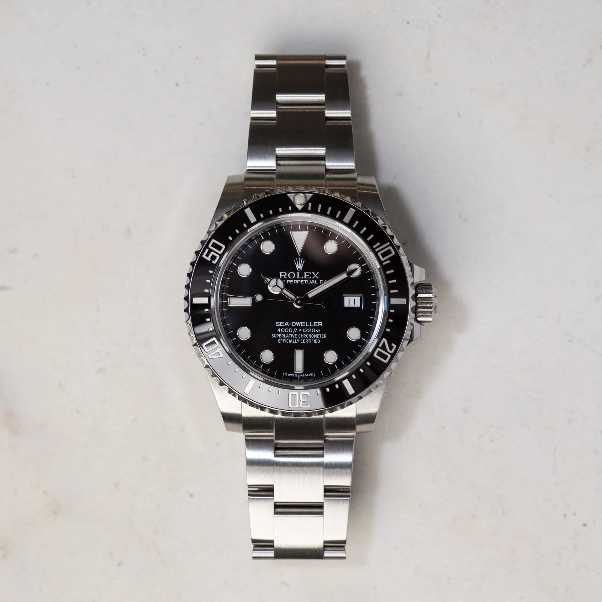 Sea-Dweller 116600 Acier "SD4000" – 2017