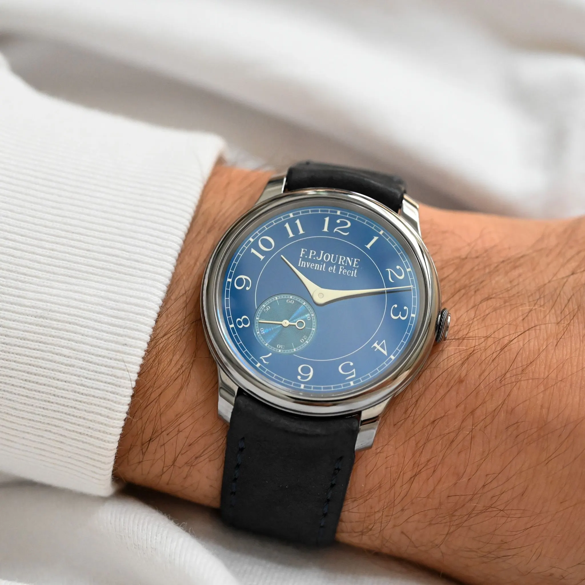 Chronomètre Bleu CB Leather  – 2020
