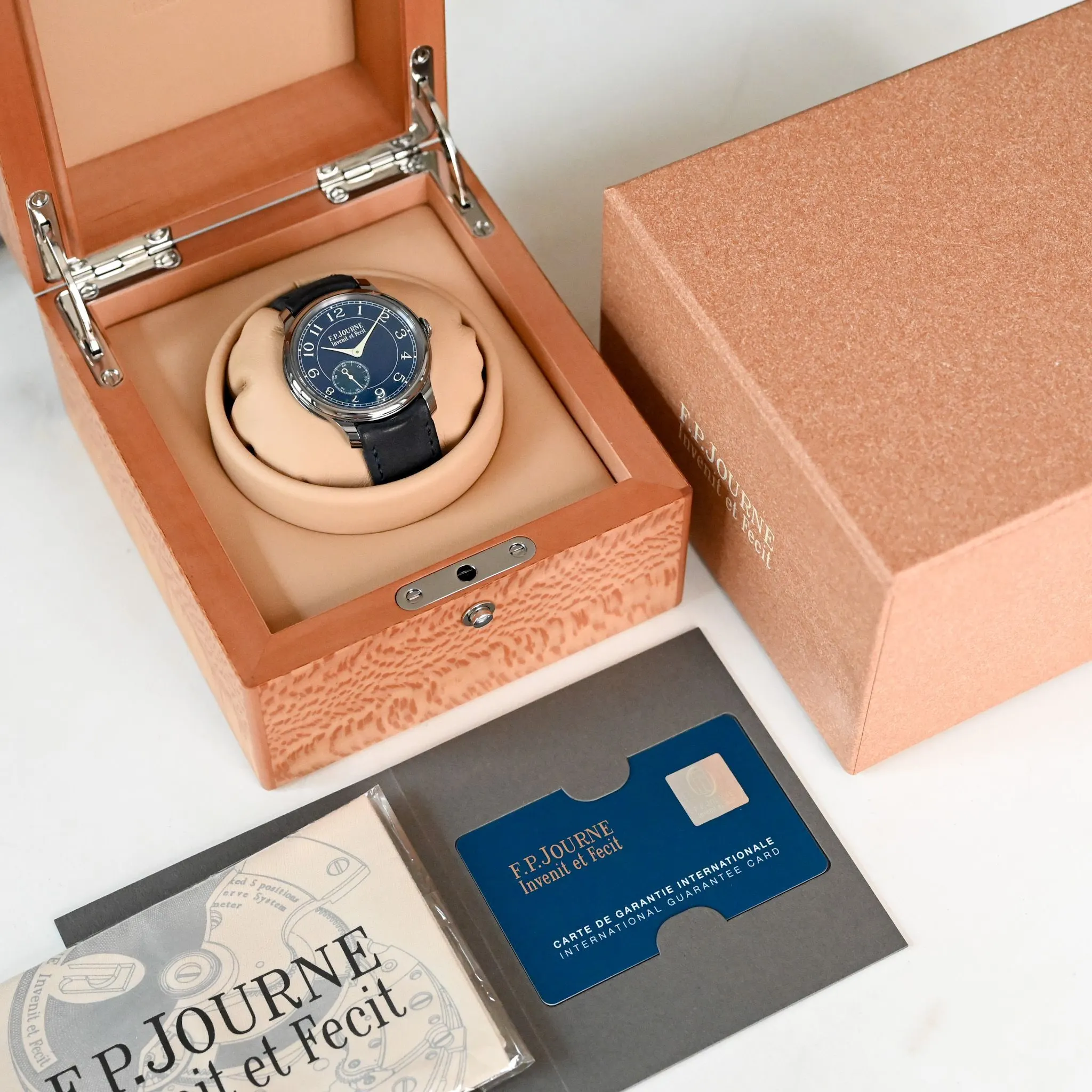 Chronomètre Bleu CB Leather  – 2020
