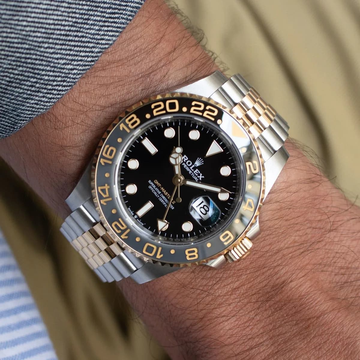 GMT-Master II 126713GRNR Or et Acier "Zombie" – 2023