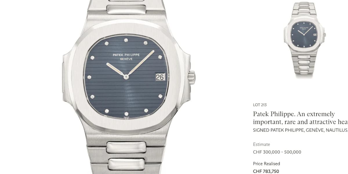 L’histoire de la Patek Philippe Nautilus 3700 : naissance d’une icône horlogère