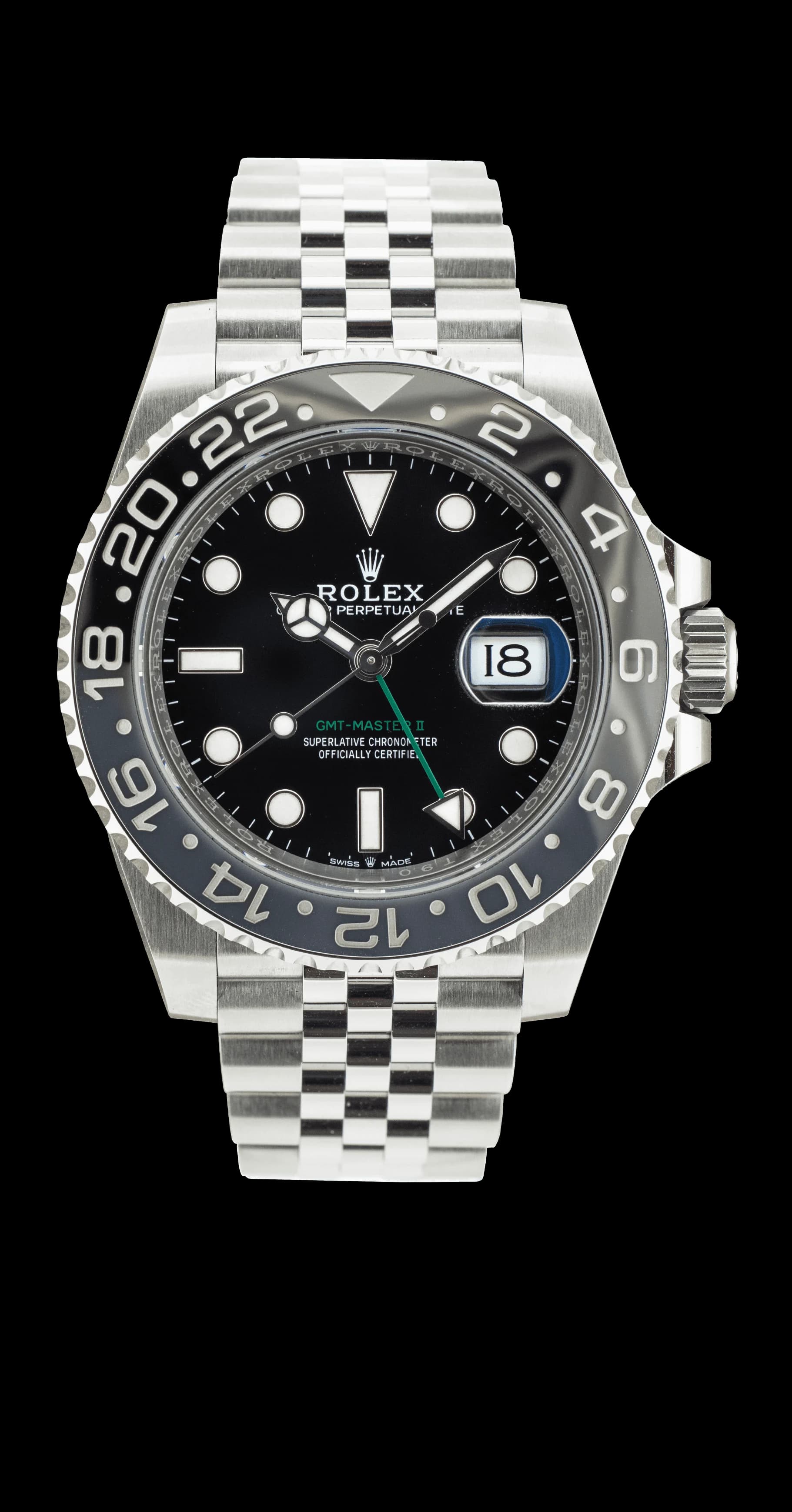 GMT-Master II 126710GRNR Acier "Bruce Wayne" – 2024