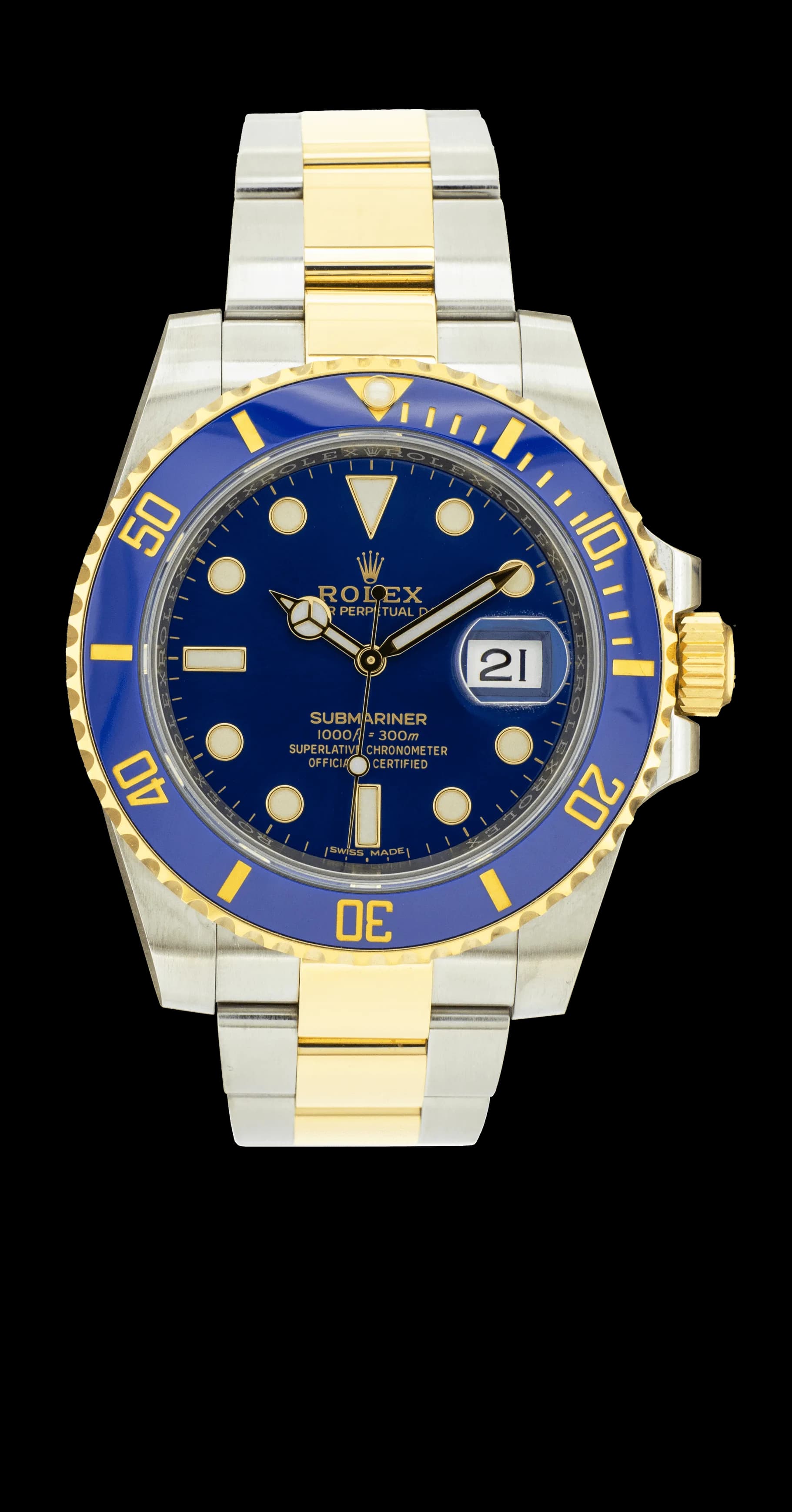 Submariner 116613LB Steel and Gold  – 2020