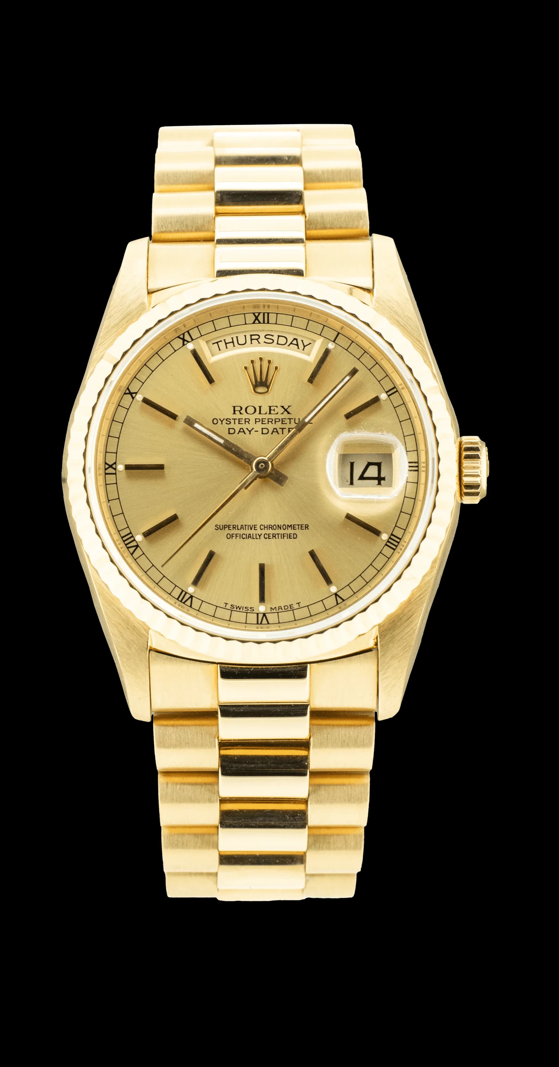 Day-Date 18238 Yellow Gold  – 1989