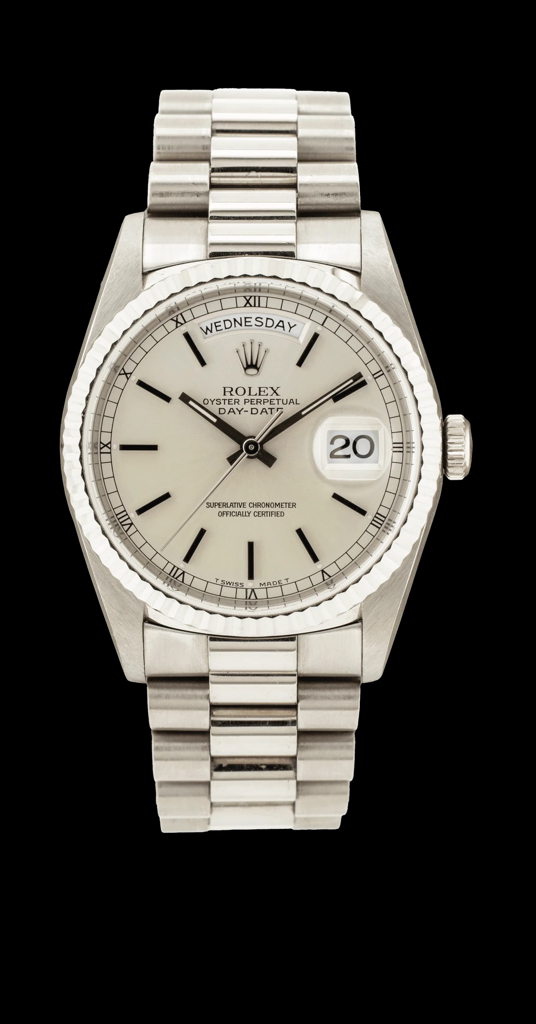 Day-Date 18239 White Gold  – 1996