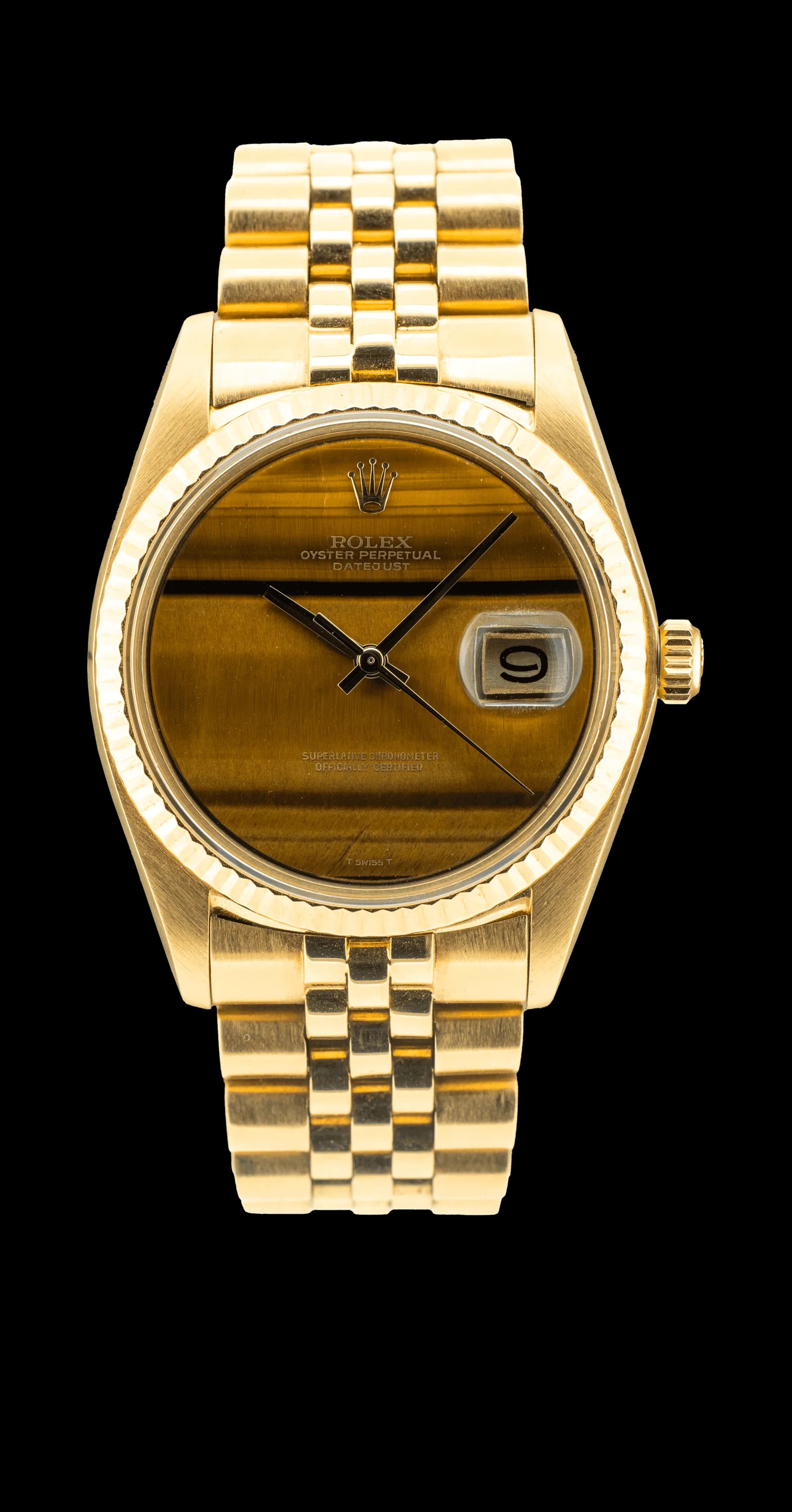 Datejust 1601/8 Yellow Gold "Tiger Eye" – 1974