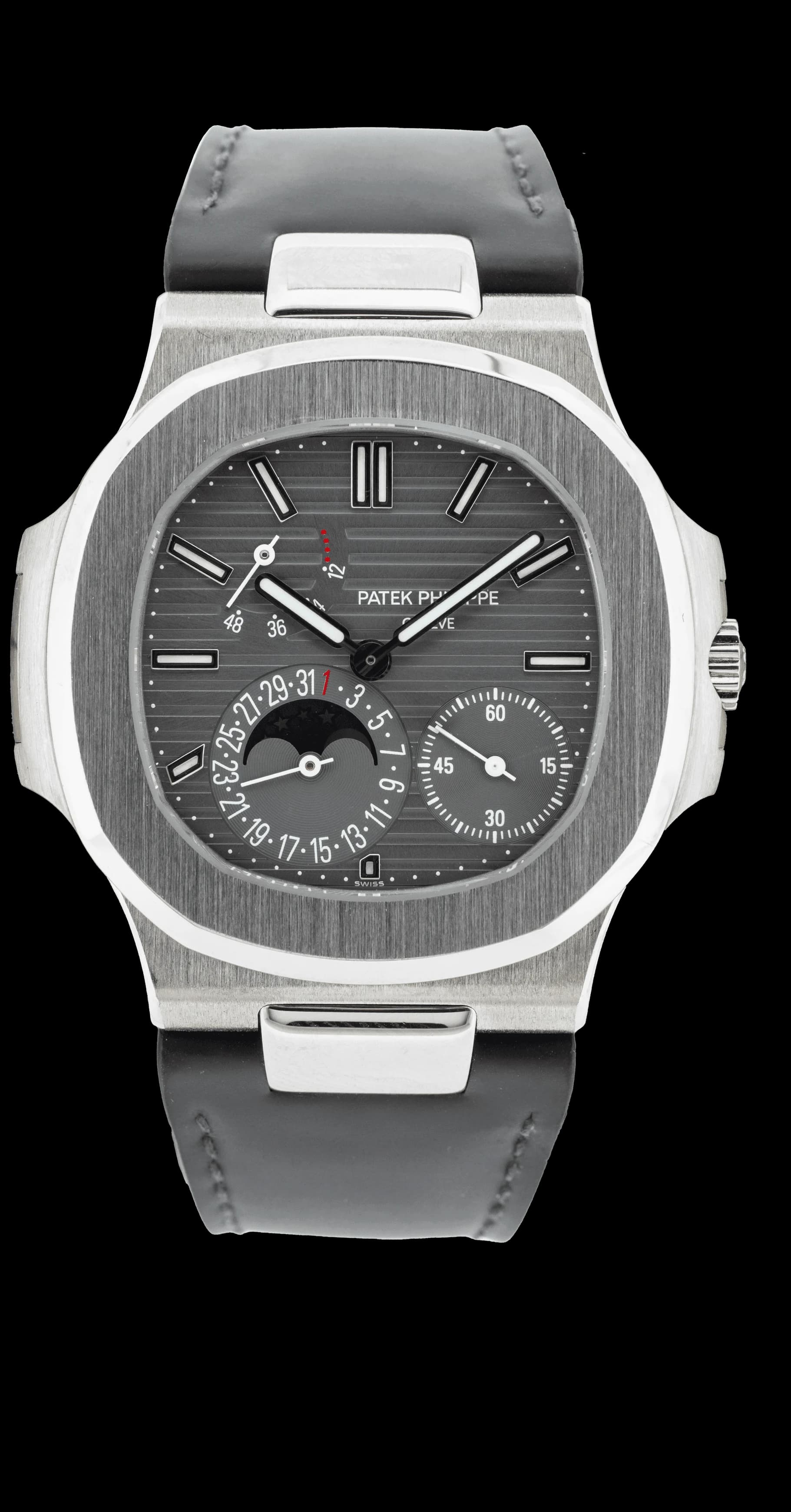 Nautilus 5712G-001 Cuir "Moon Phase" – 2008