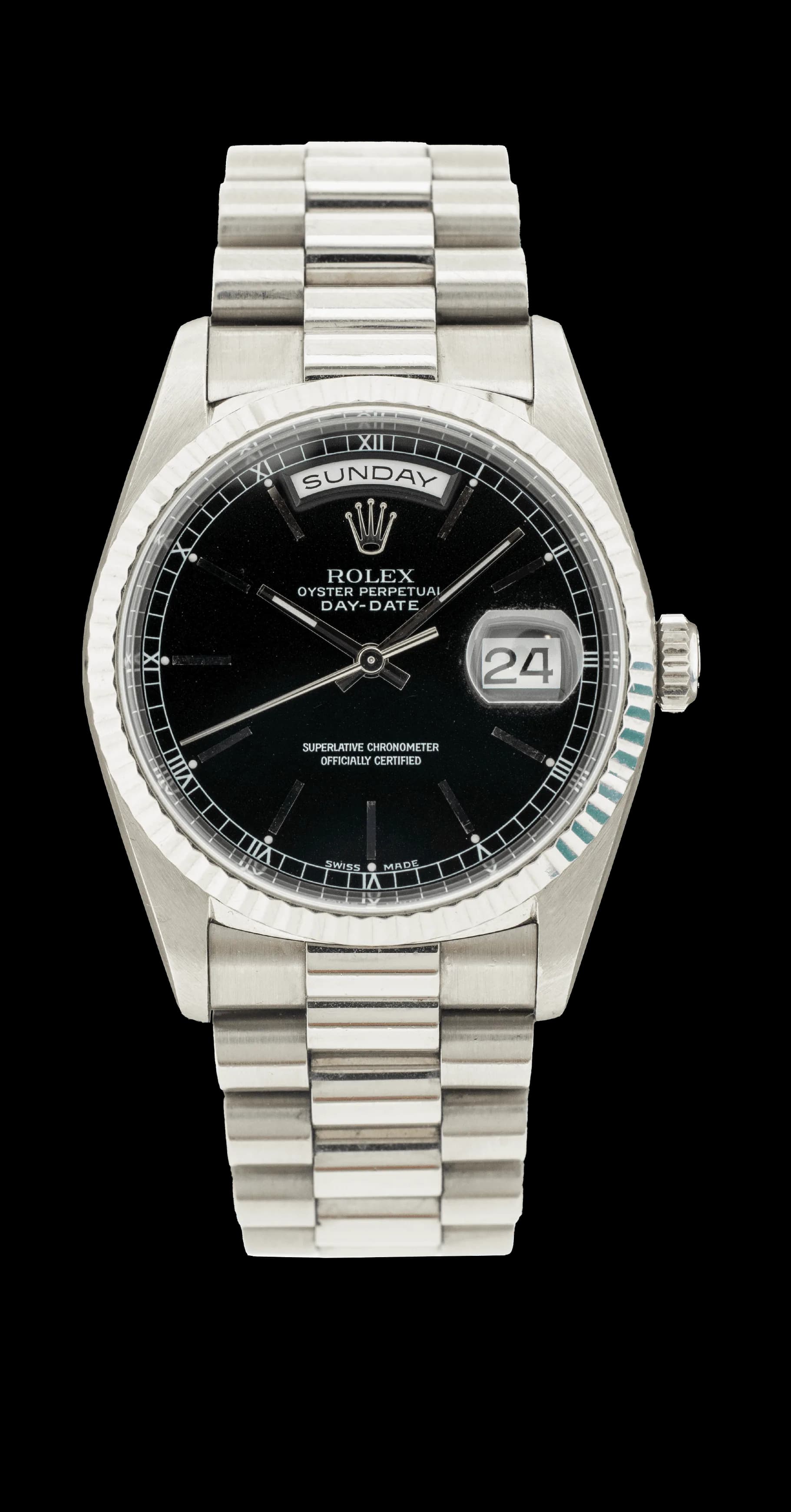 Day-Date 18239 White Gold  – 1999