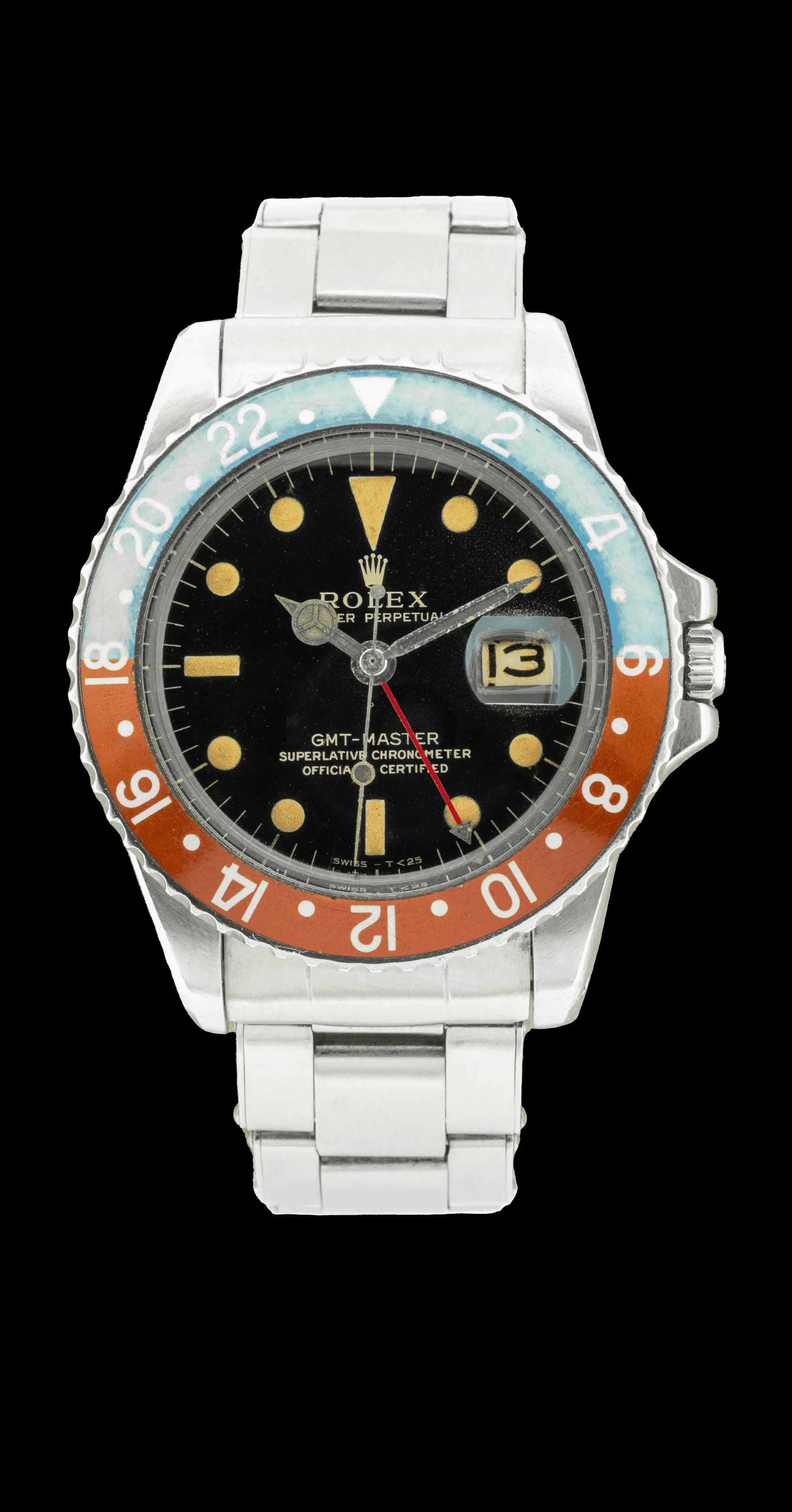 GMT-Master 1675 Acier "Gilt" – 1965