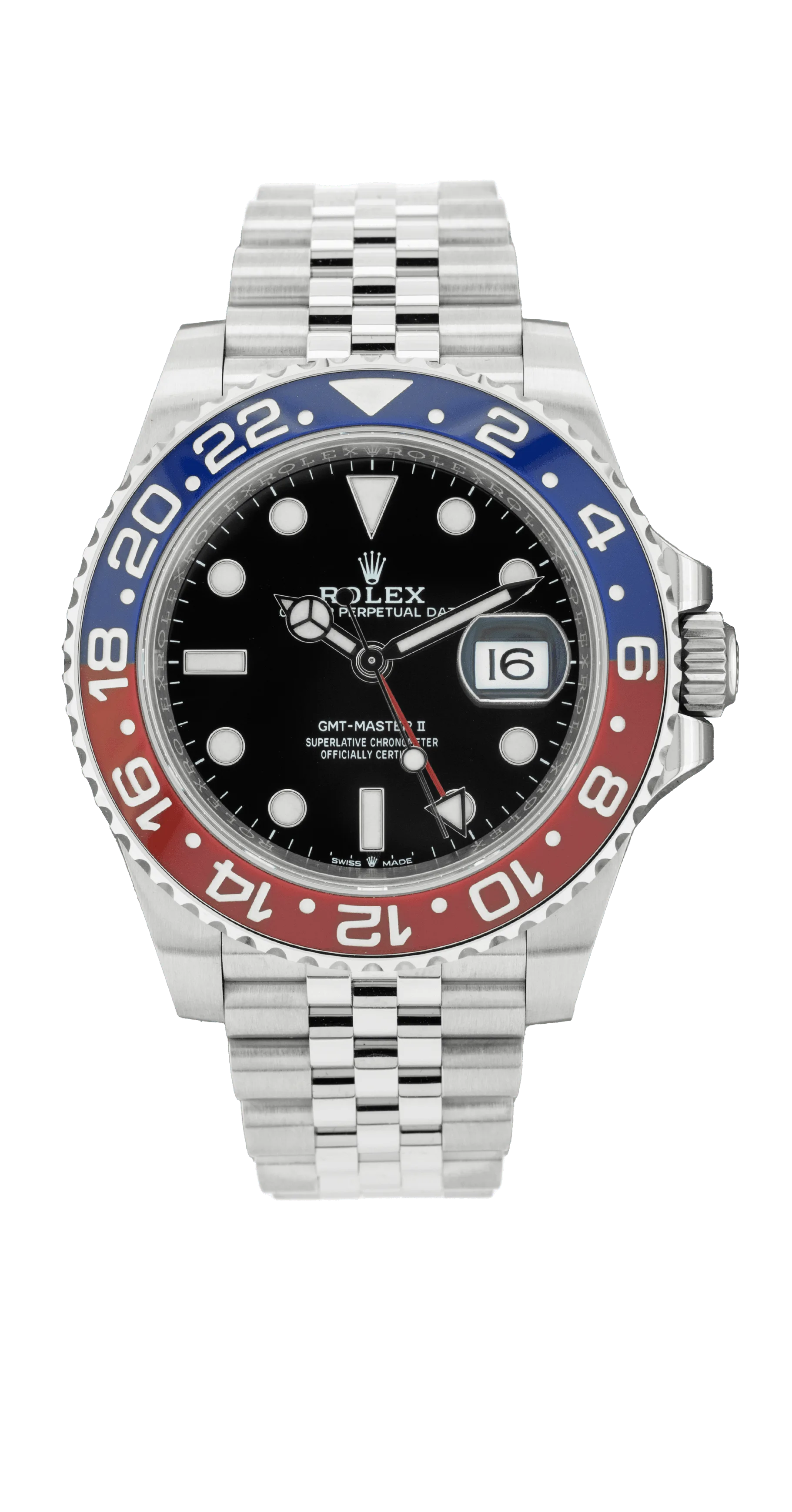 GMT-Master II 126710BLRO Stainless Steel "Pepsi" – 2019