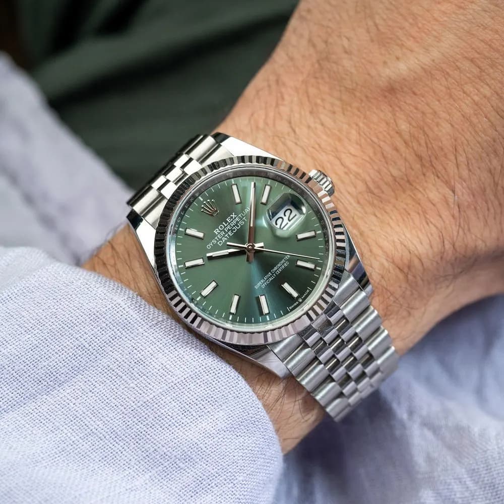 Datejust 126234 undefined "Menthe" – 2022