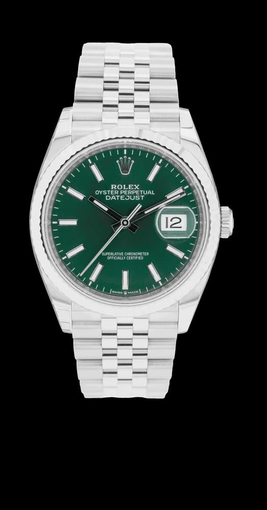 Datejust 126234 undefined "Menthe" – 2022