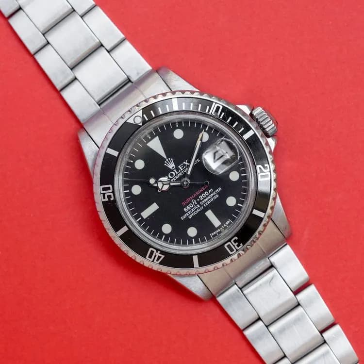 Rolex Submariner 1680 MK6, la dernière Sub Red