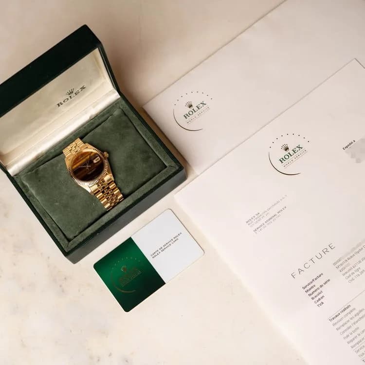 Datejust 1601/8 Yellow Gold "Tiger Eye" – 1974