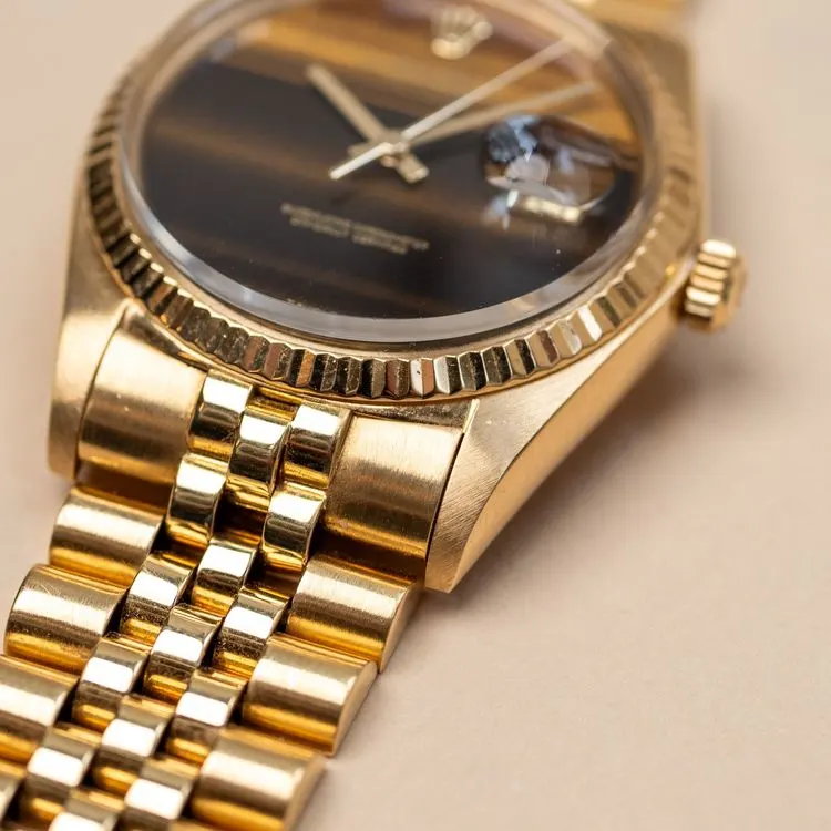 Datejust 1601/8 Yellow Gold "Tiger Eye" – 1974
