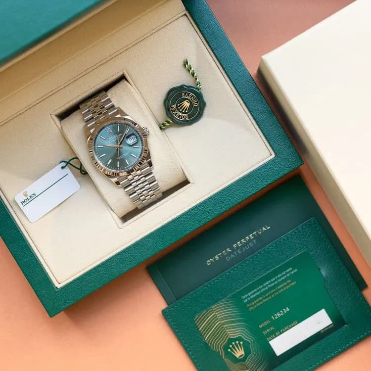 Datejust 126234 Acier "Menthe" – 2022