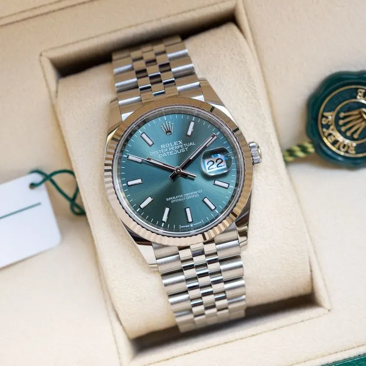 Datejust 126234 Acier "Menthe" – 2022