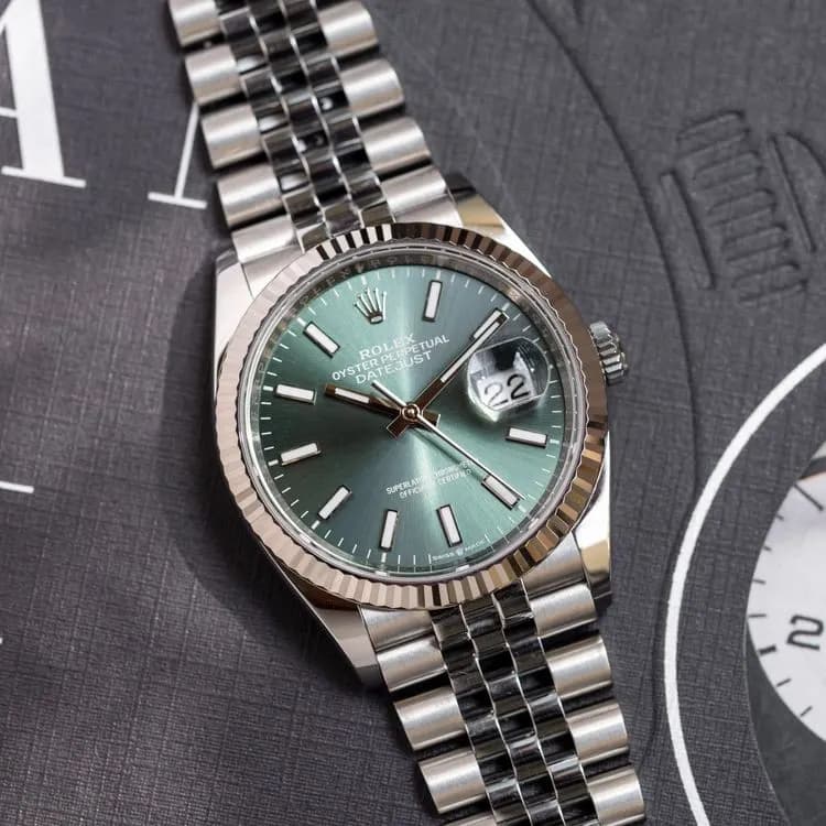 Datejust 126234 Acier "Menthe" – 2022