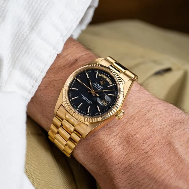 Day-Date 1803 Or Jaune "Confetti" – 1972