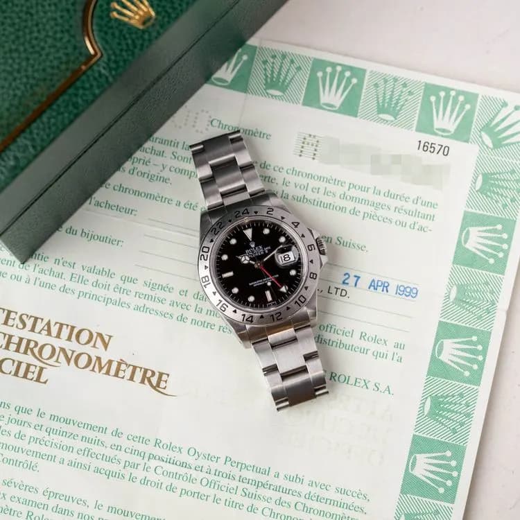 Explorer II 16570 Stainless Steel "Swiss Only" – 1999