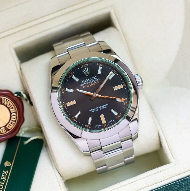 Milgauss 116400GV Acier  – 2008