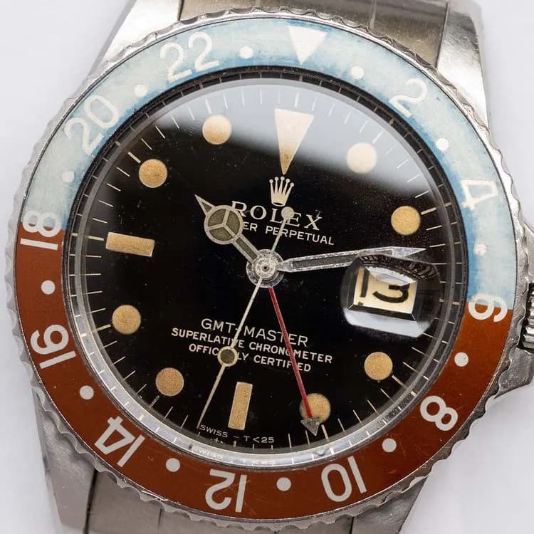 GMT-Master 1675 Acier "Gilt" – 1965
