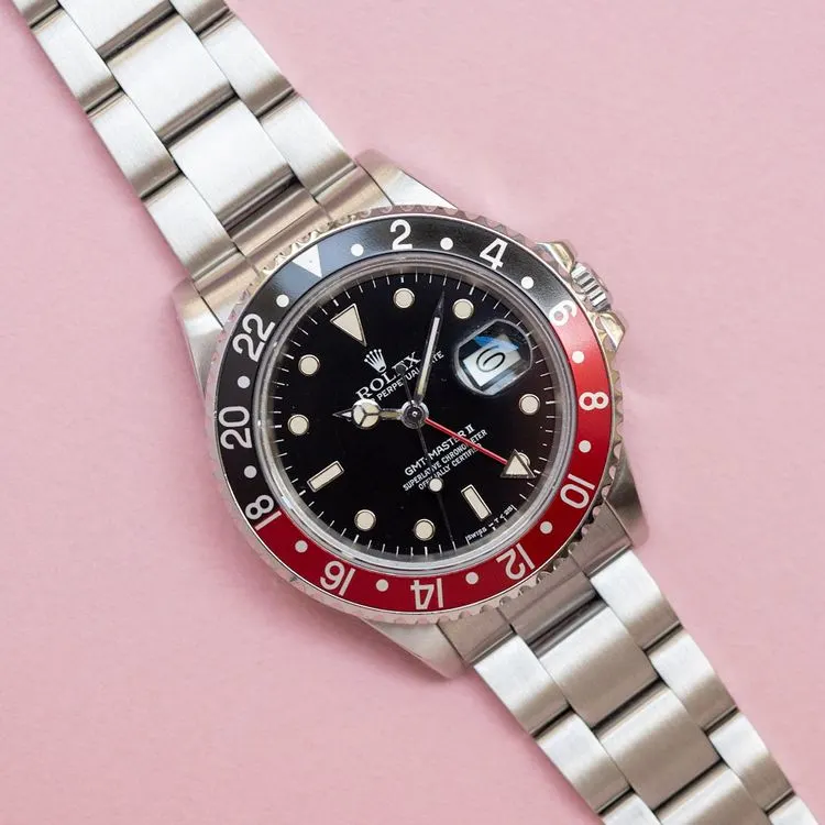 GMT-Master 16760 Stainless Steel "Fat Lady" – 1985