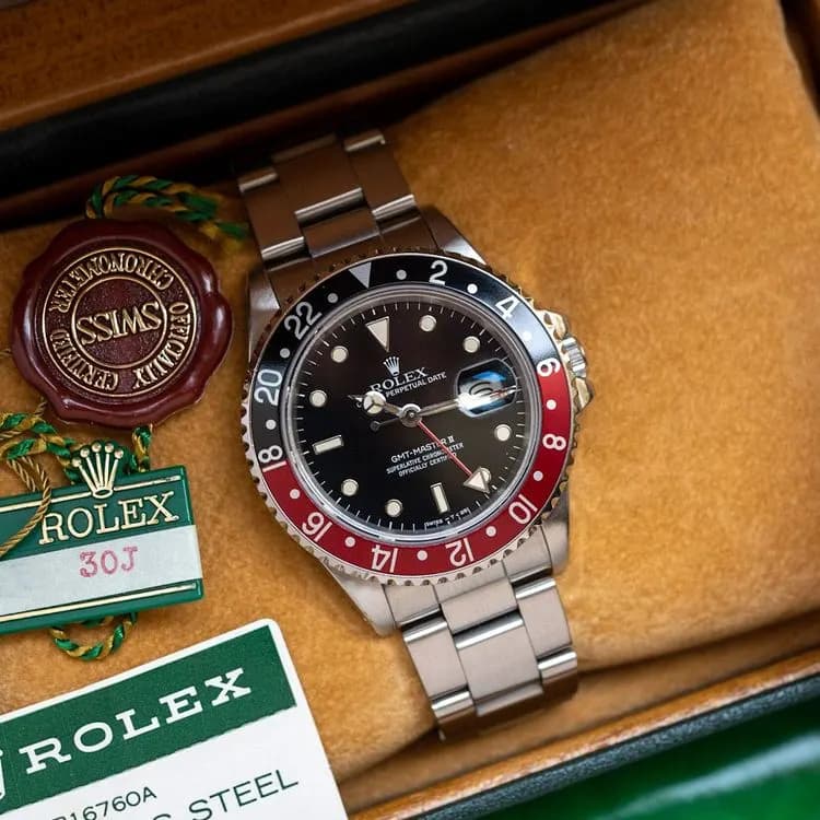 GMT-Master 16760 Stainless Steel "Fat Lady" – 1985