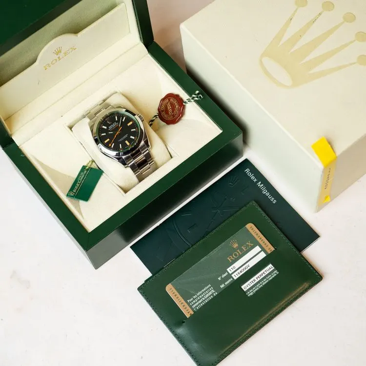 Milgauss 116400GV Acier  – 2008