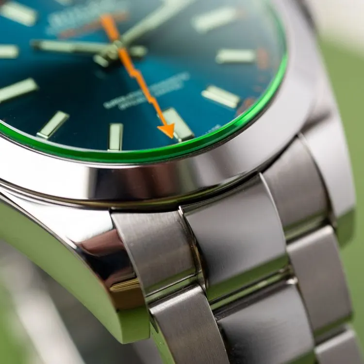 Milgauss 116400GV Acier "Z-Blue" – 2023