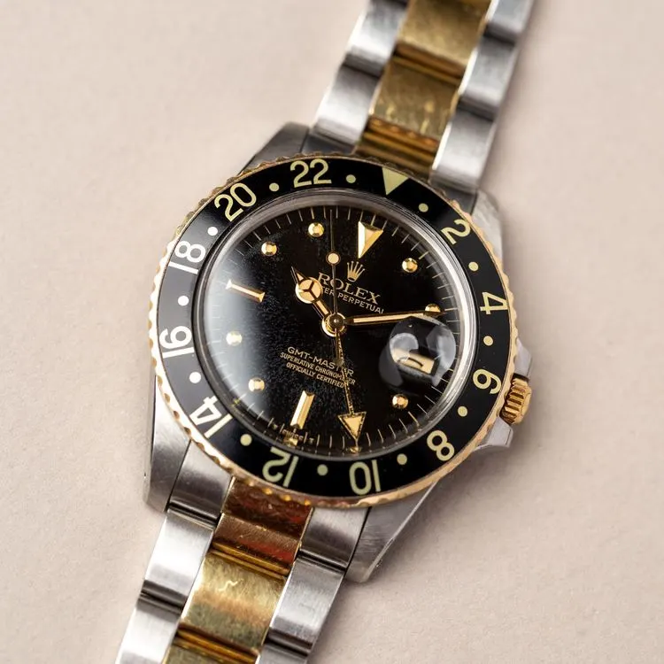 GMT-Master 16753 Steel and Gold "Nipple Dial" – 1979
