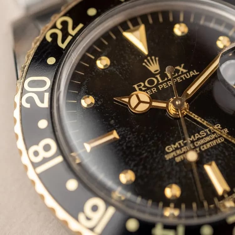 GMT-Master 16753 Steel and Gold "Nipple Dial" – 1979