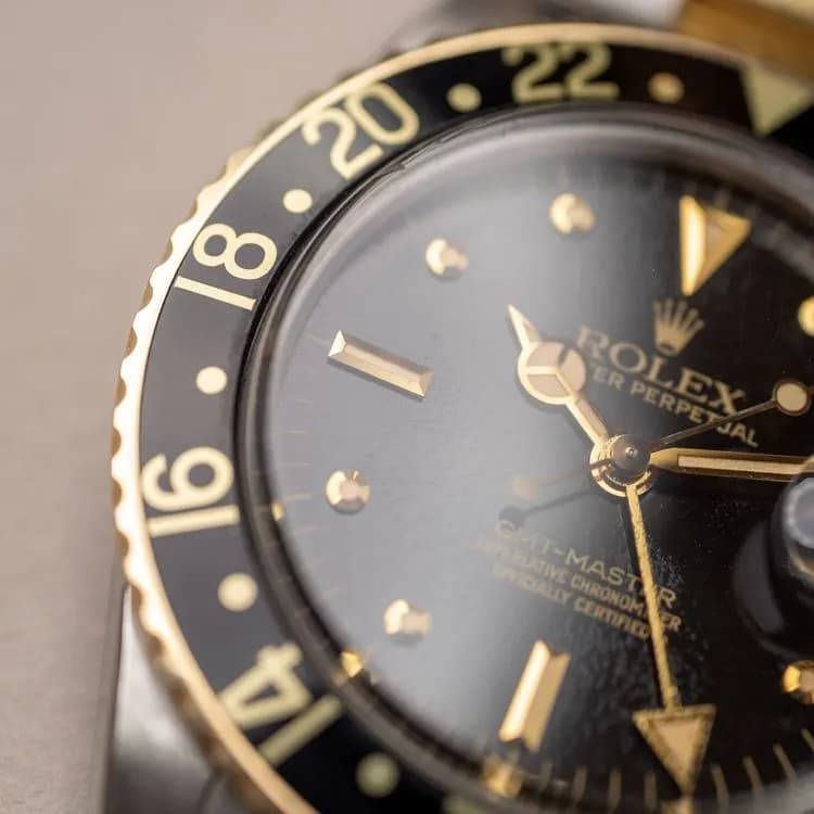 GMT-Master 16753 Steel and Gold "Nipple Dial" – 1979