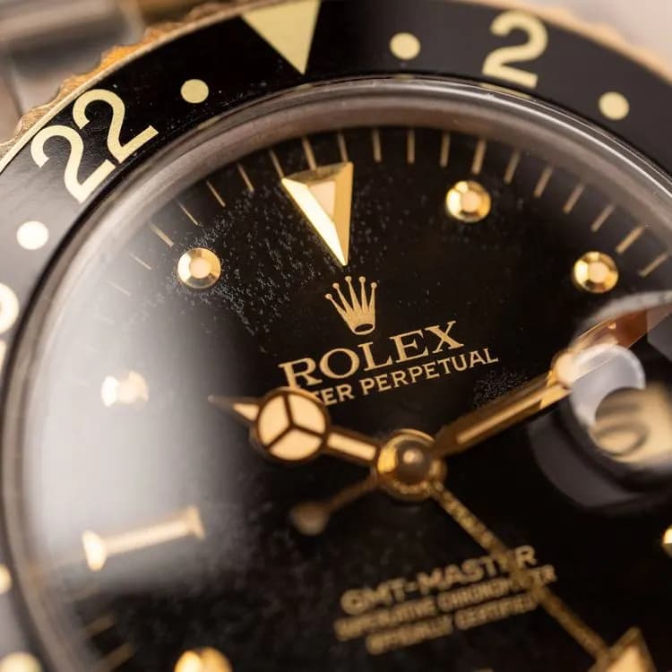 GMT-Master 16753 Steel and Gold "Nipple Dial" – 1979