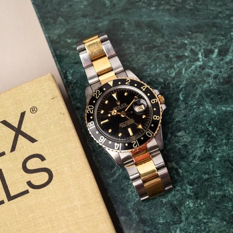 GMT-Master 16753 Steel and Gold "Nipple Dial" – 1979