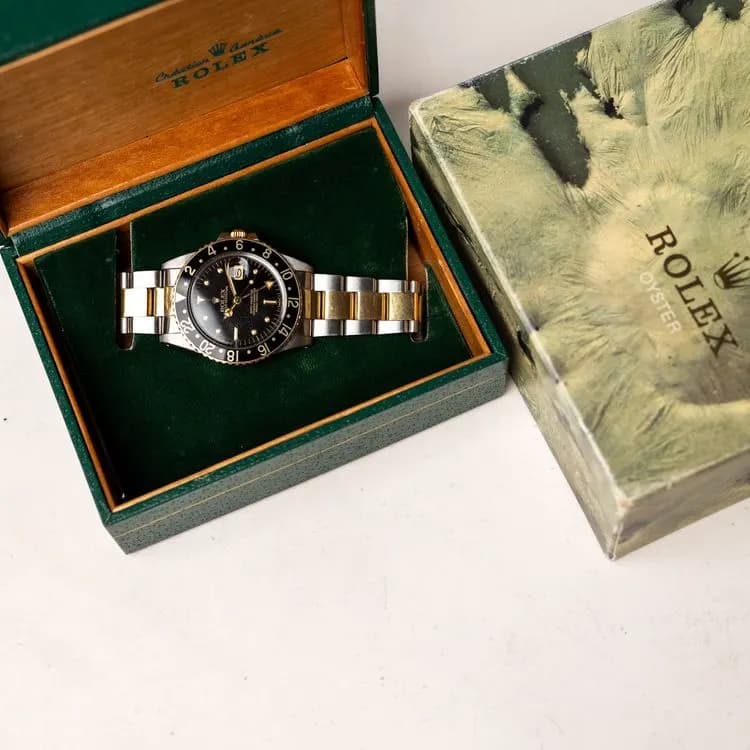 GMT-Master 16753 Steel and Gold "Nipple Dial" – 1979