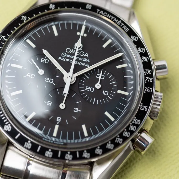 Speedmaster 3572.50.00 Acier "Hesalite Sandwich" – 2005