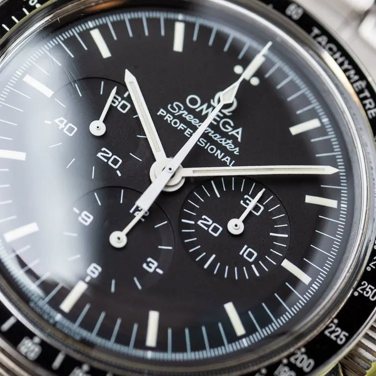 Speedmaster 3572.50.00 Acier "Hesalite Sandwich" – 2005