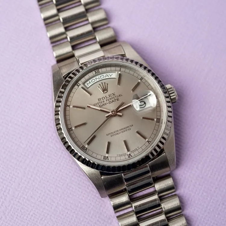 Day-Date 18239 Or Blanc "President" – 1991
