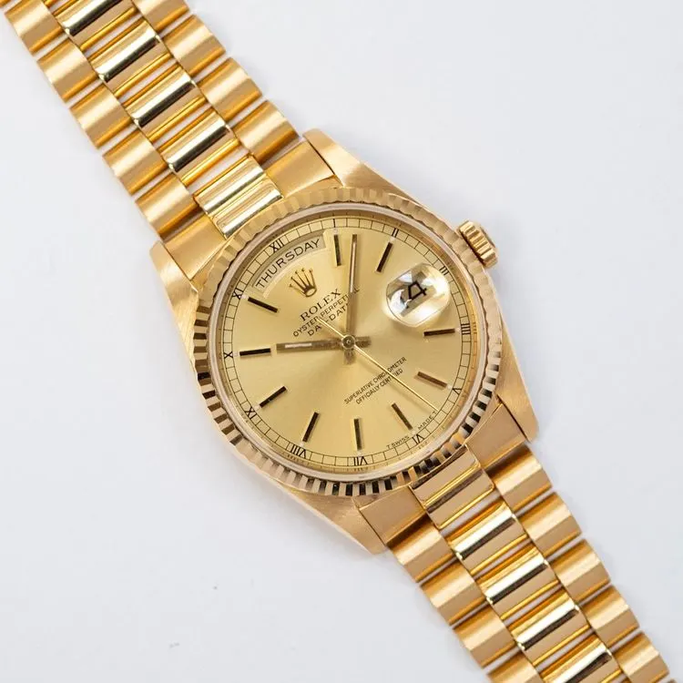 Day-Date 18238 Yellow Gold  – 1989