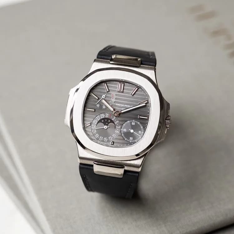 Nautilus 5712G-001 Cuir "Moon Phase" – 2008