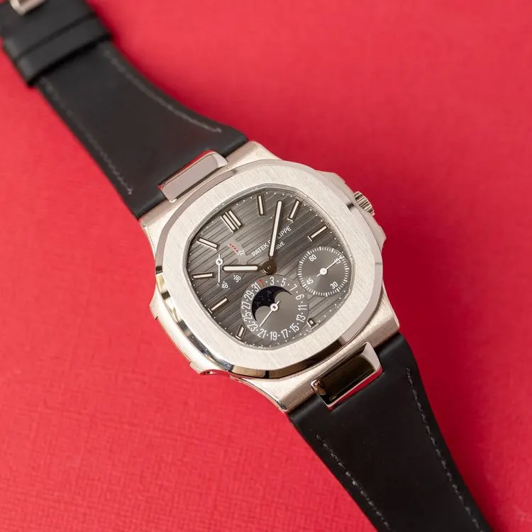 Nautilus 5712G-001 Cuir "Moon Phase" – 2008