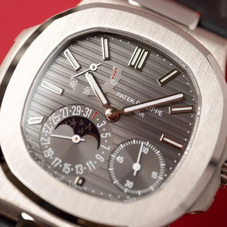 Nautilus 5712G-001 Cuir "Moon Phase" – 2008