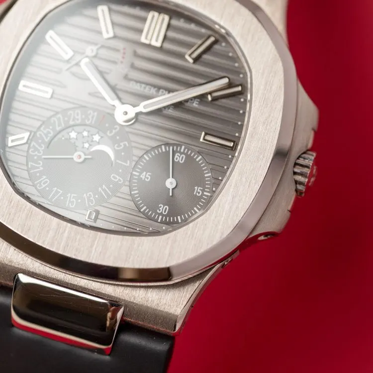 Nautilus 5712G-001 Cuir "Moon Phase" – 2008