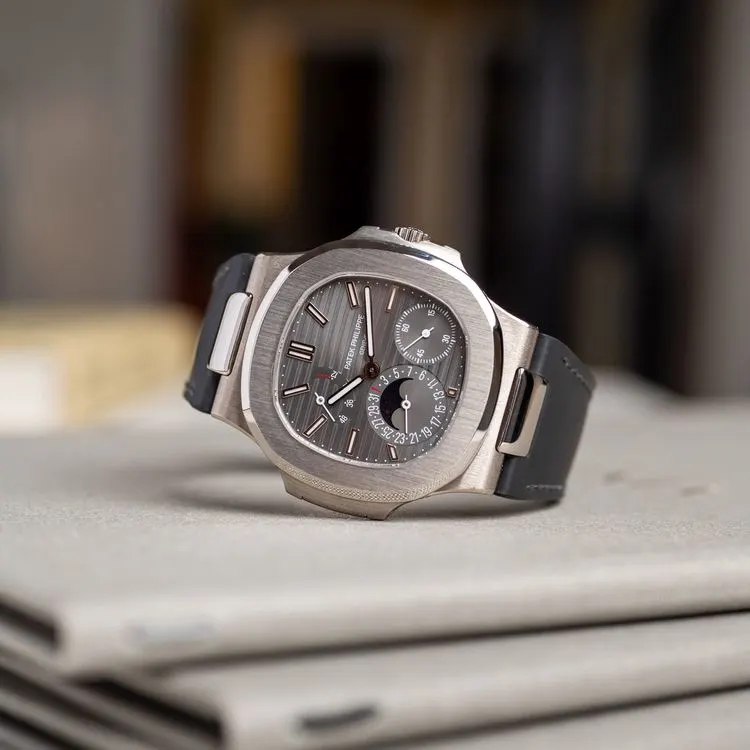 Nautilus 5712G-001 Cuir "Moon Phase" – 2008