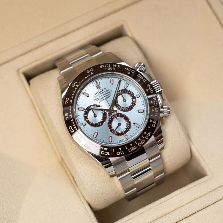Daytona 116506 Platine "Ice-Blue Platona" – 2022