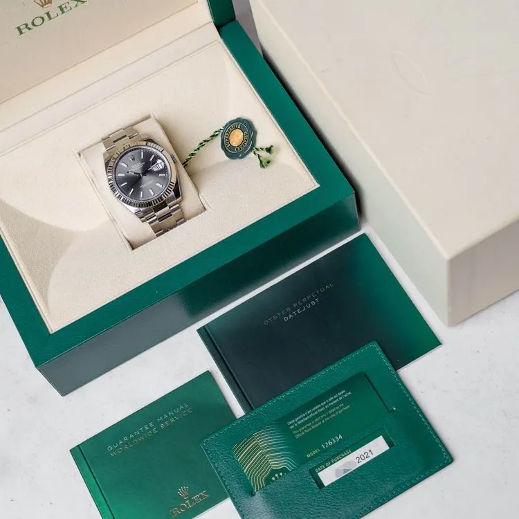 Datejust 126334 Acier "Ardoise" – 2021